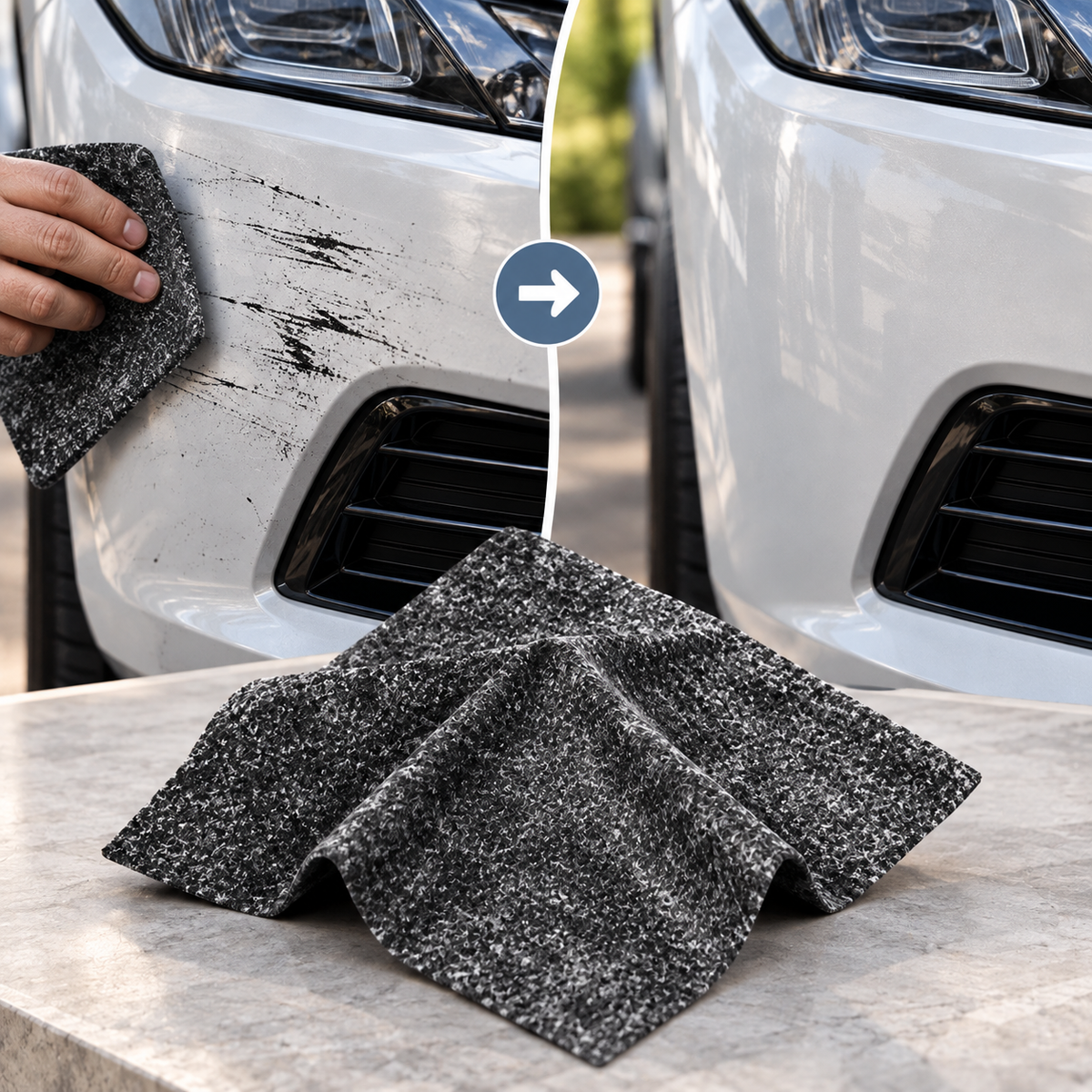 AutoSafe ScratchFix. Panno Rimuovi Graffi Auto